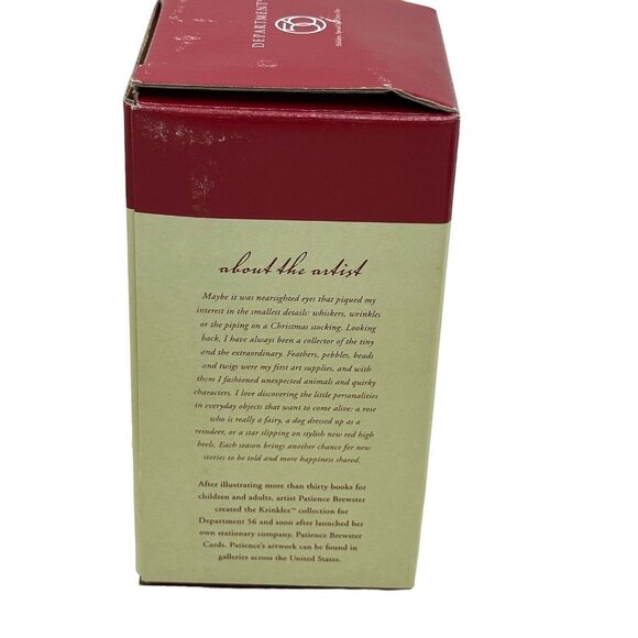 Dept 56 Patience Brewster Krinkles Clara Nutcracker Ornament Christmas Box RARE - Picture 8 of 8